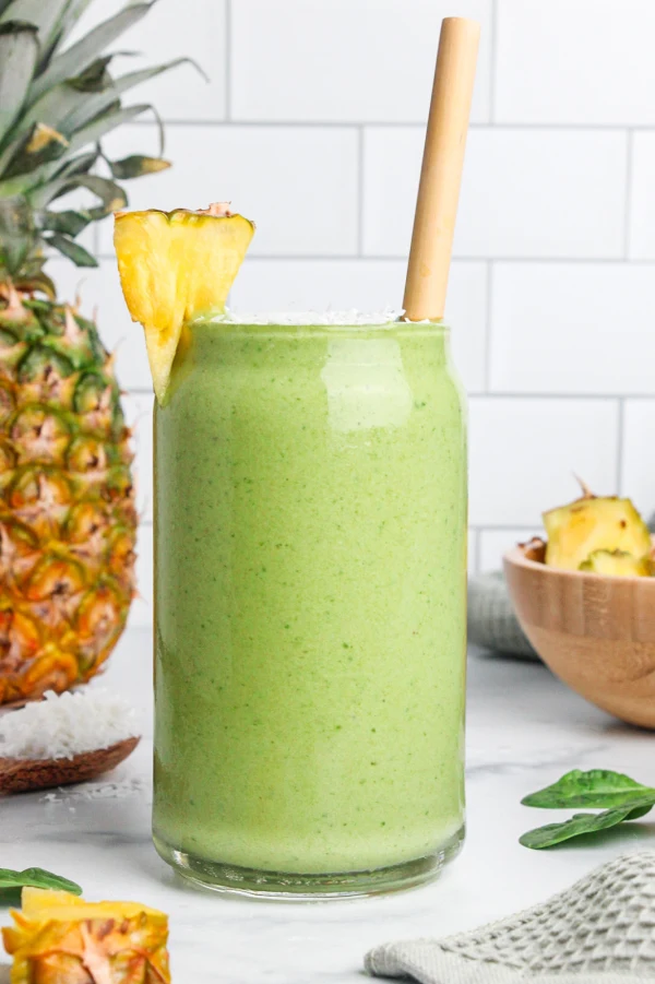 Pineapple Protein Green Smoothie cover