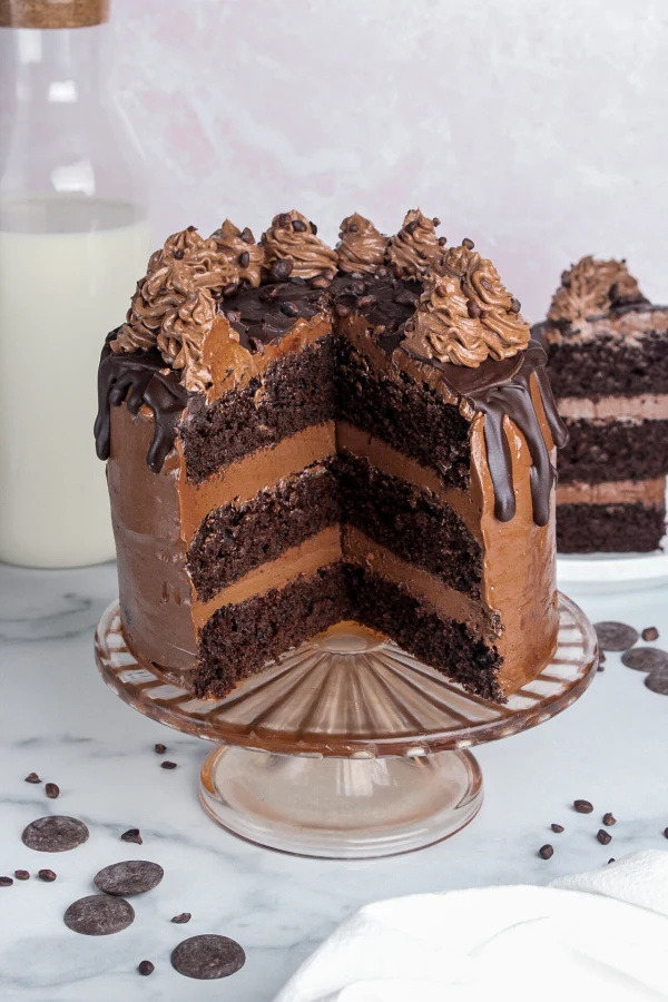Vegan Triple Chocolate Cake cover