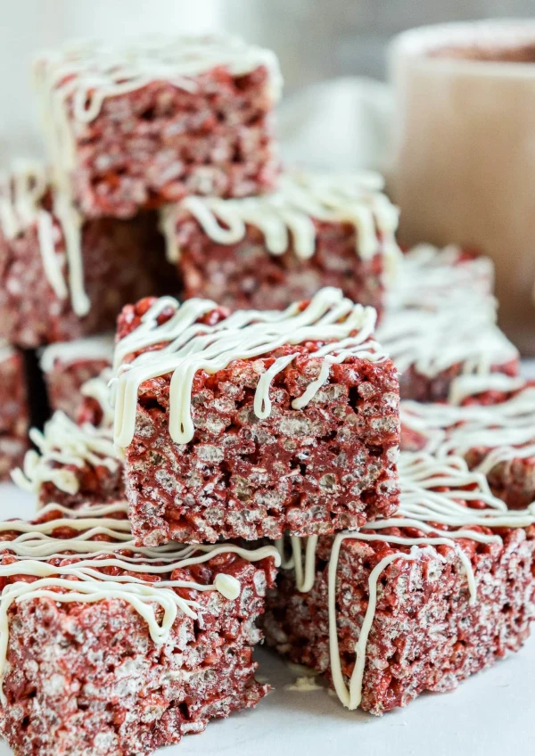 Red Velvet Rice Krispie Treats cover