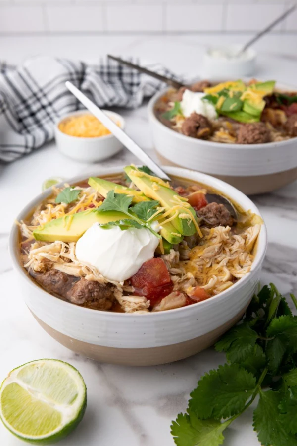 Slow Cooker Taco Soup cover