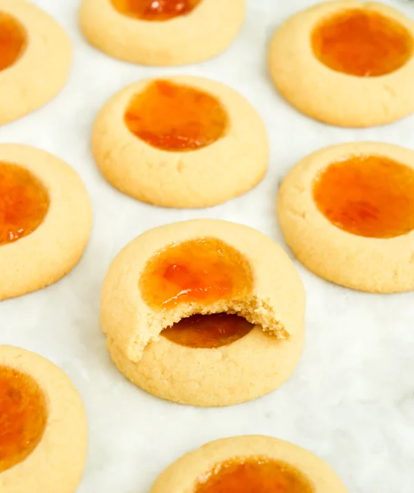 Apricot Thumbprint Cookies cover