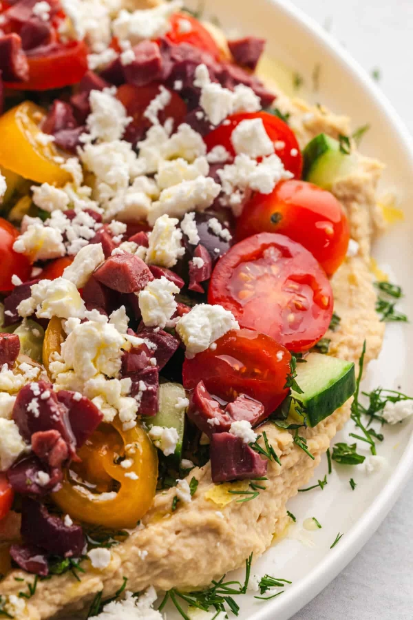 Mediterranean Layer Dip cover