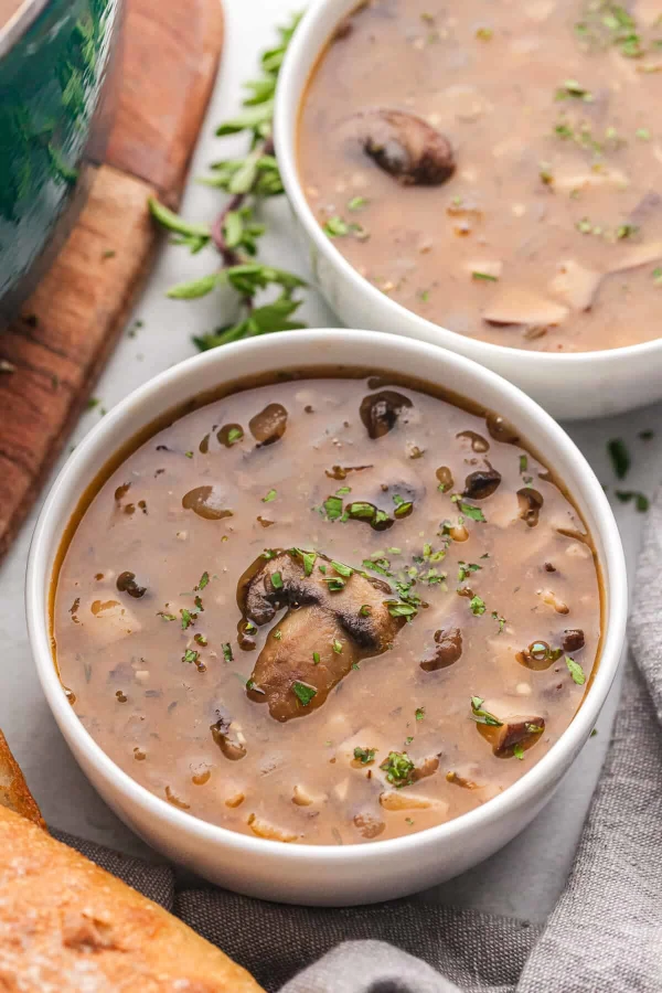 Dairy-Free Cream of Mushroom Soup Recipe cover