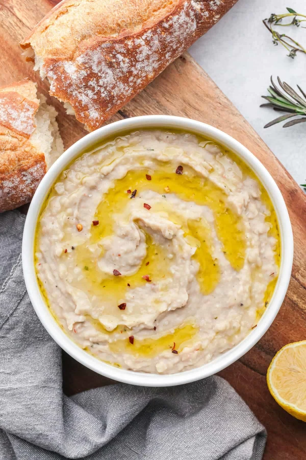 Warm White Bean and Garlic Spread cover