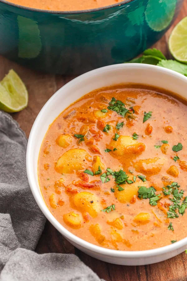 Curried Butter Beans cover