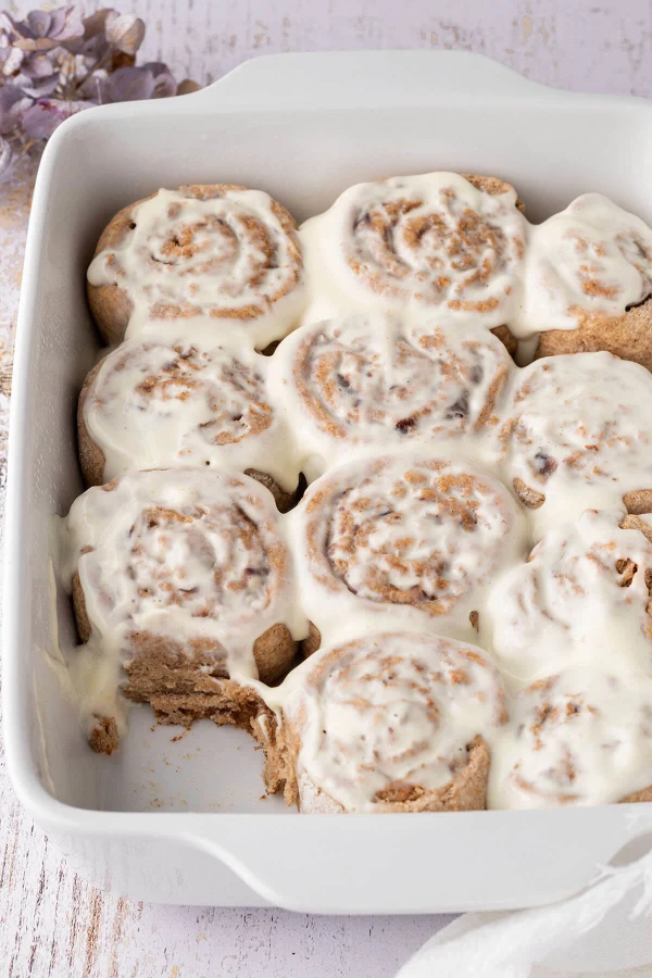Sugar-Free Cinnamon Rolls cover
