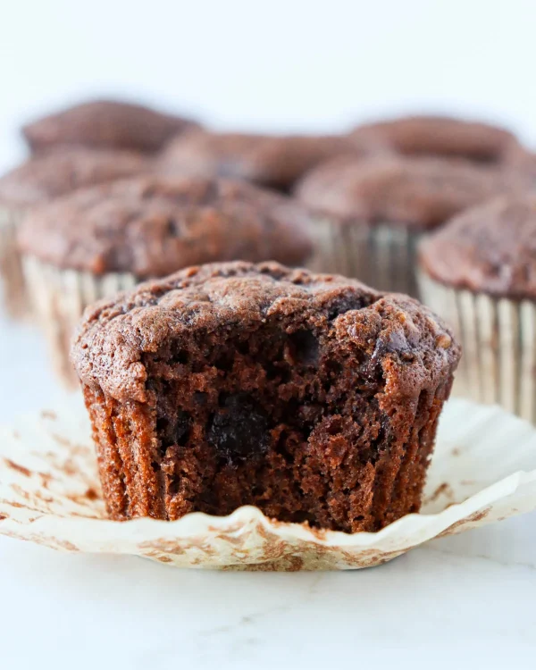 Double Chocolate Banana Muffins cover
