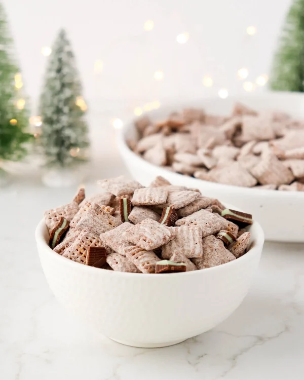 Mint Muddy Buddies (nut free) cover