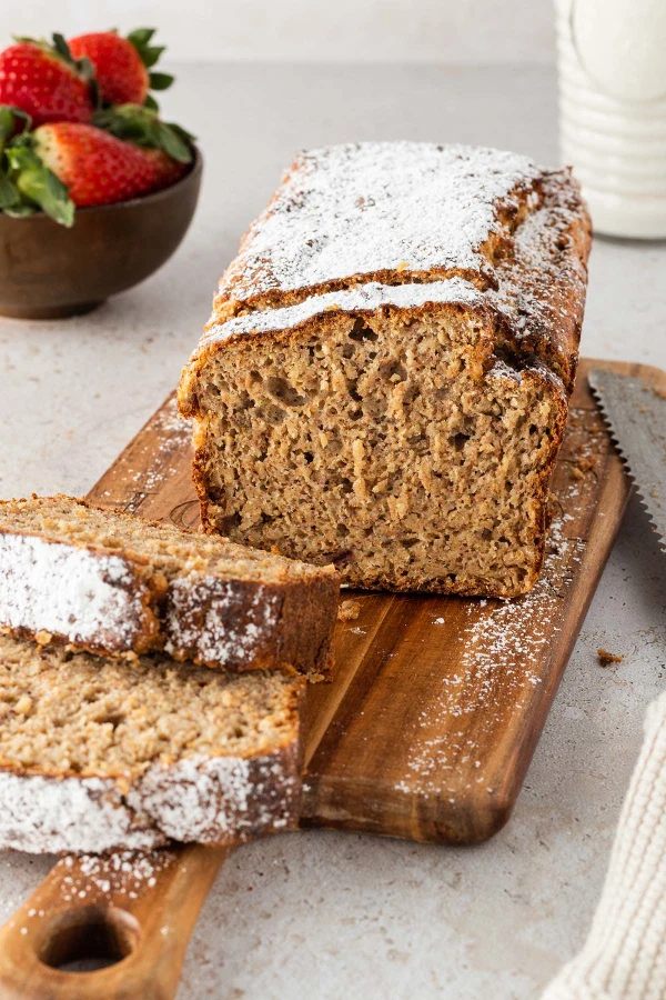Banana Bread with Rolled Oats cover