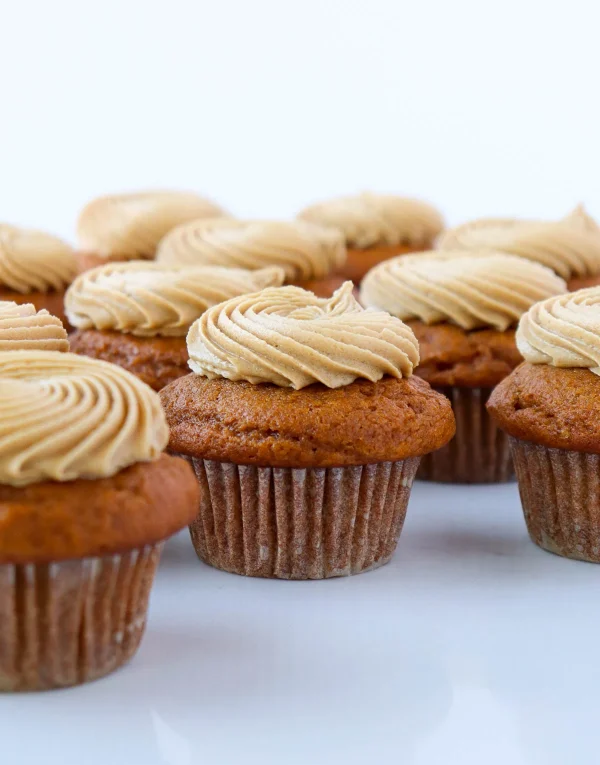 Pumpking Spice Cupcakes with Salted Caramel Frosting cover