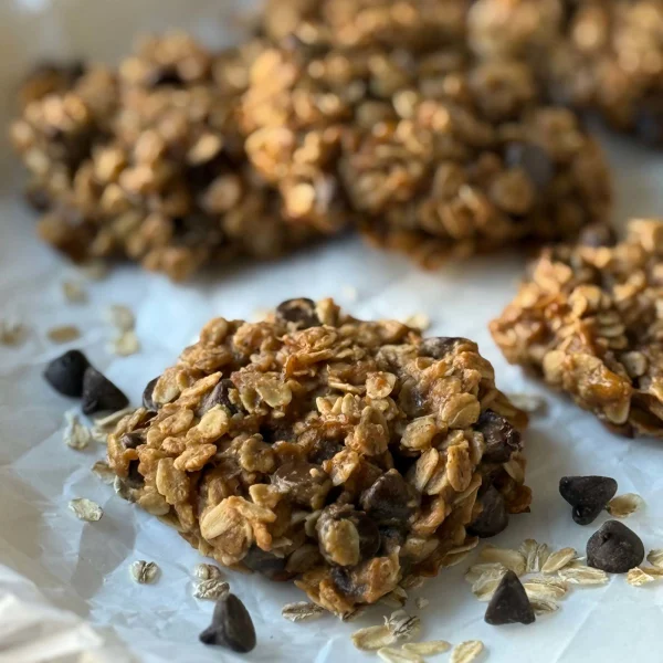 Banana Peanut Butter & Oat Cookies cover