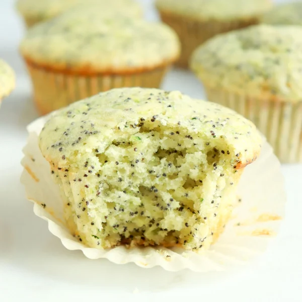 Zucchini Lemon Poppy Seed Muffins cover