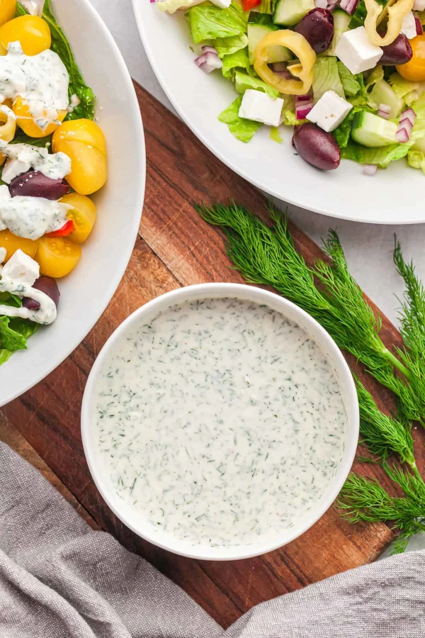Creamy Greek Yogurt Dressing cover