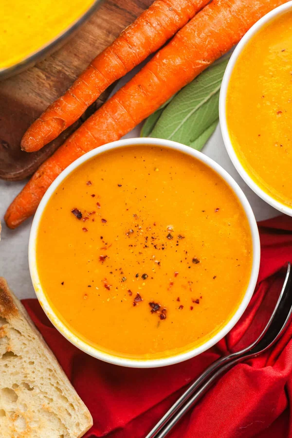 White Bean Carrot Soup cover