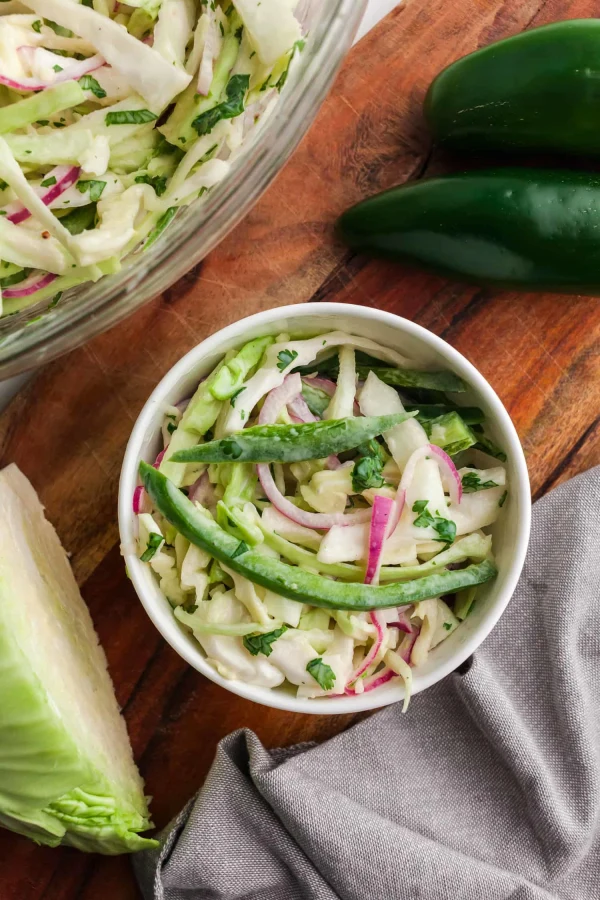 Jalapeño Slaw (Zesty & Creamy) cover