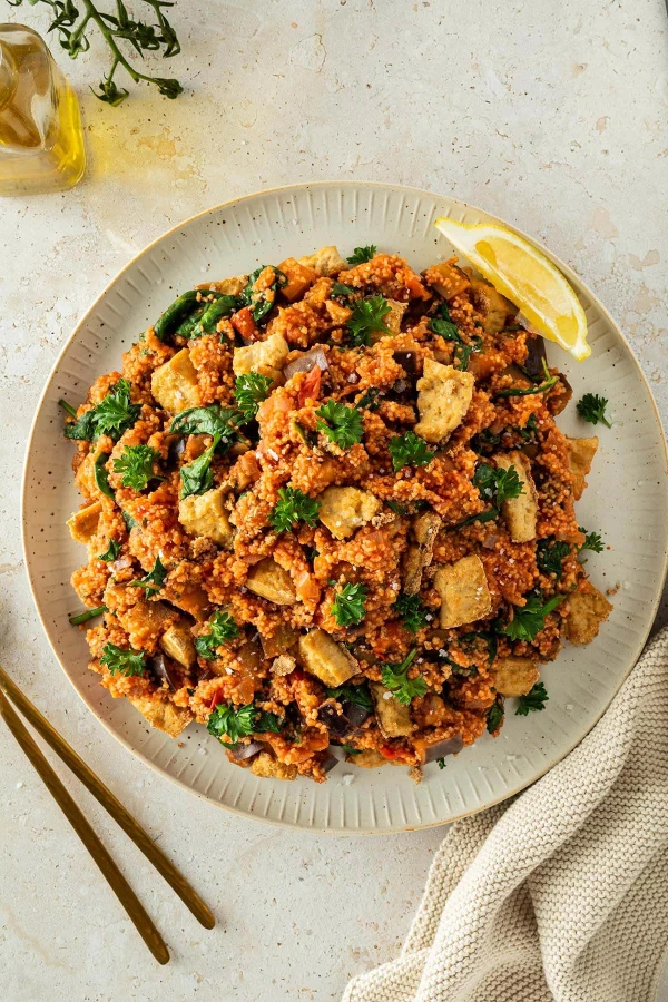 Mediterranean Couscous Vegetable Stir Fry  cover