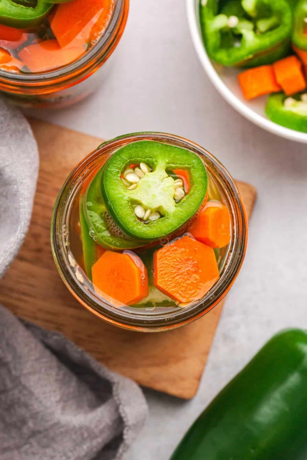 Pickled Jalapeños and Carrots cover