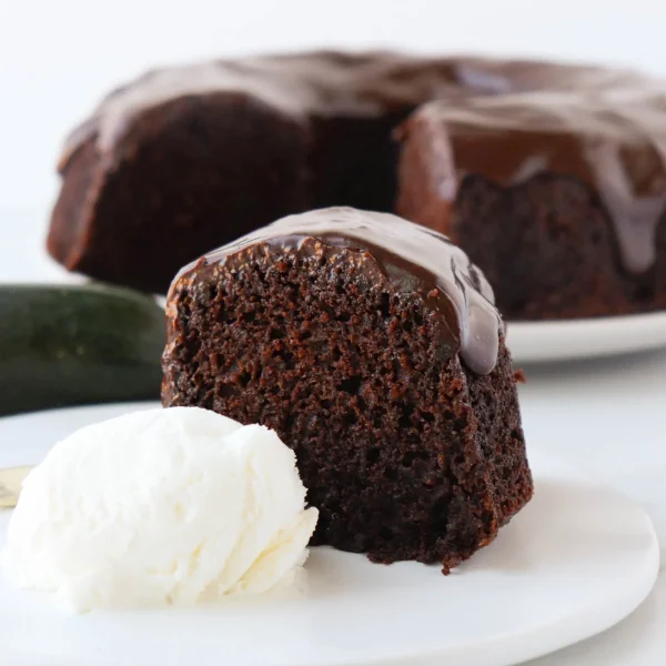 Chocolate Zucchini Bundt Cake cover
