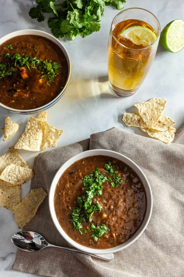 Easy Black Bean Soup cover