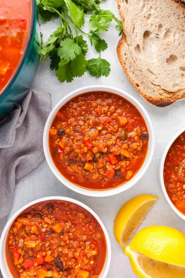 Lentil Quinoa Soup cover