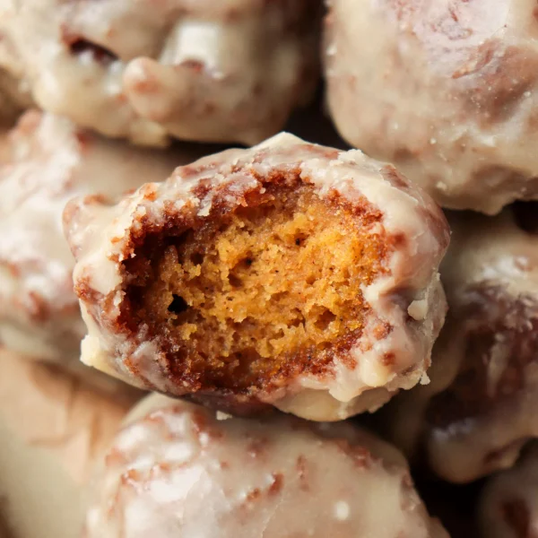 Glazed Pumpkin Fritters cover