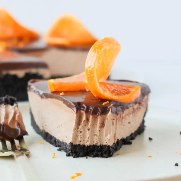 Chocolate Orange Cheesecake cover