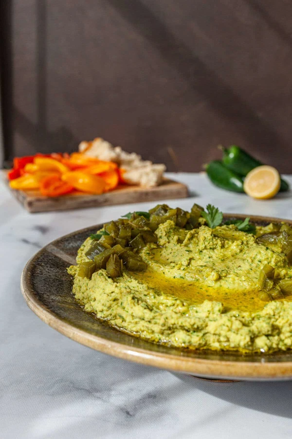 Cilantro Jalapeno Hummus cover