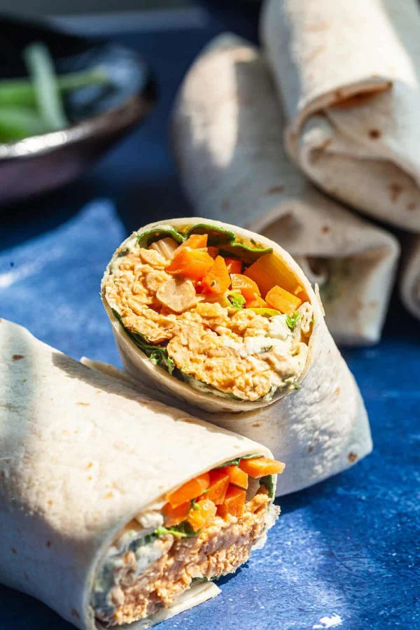 Buffalo Chickpeas Wrap cover