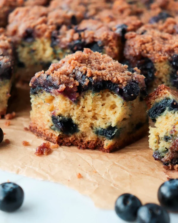 Blueberry Sour Cream Coffee Cake cover