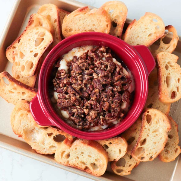 Brown Sugar Pecan Baked Brie cover