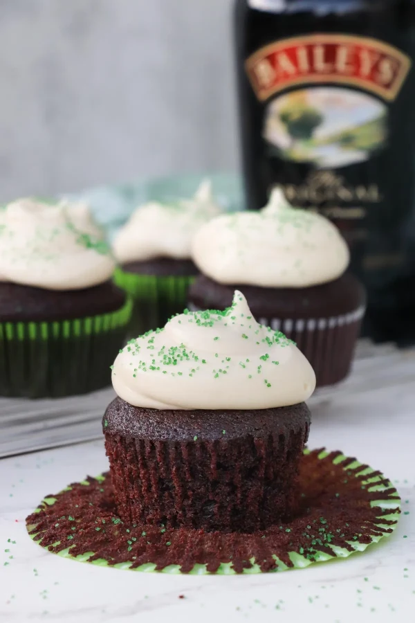 Irish Cream Chocolate Cupcakes cover