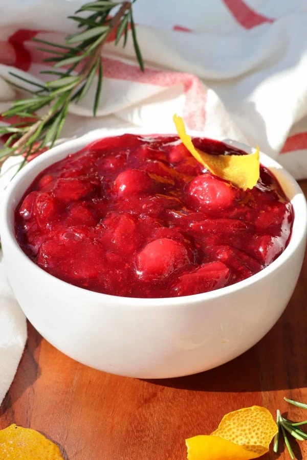 Cranberry Sauce with Cinnamon and Orange cover