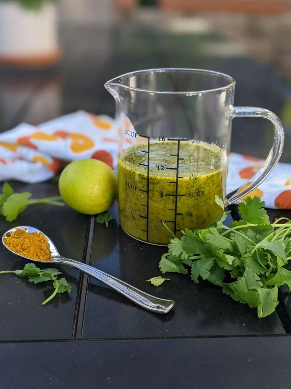 Cilantro Curry Vinaigrette cover