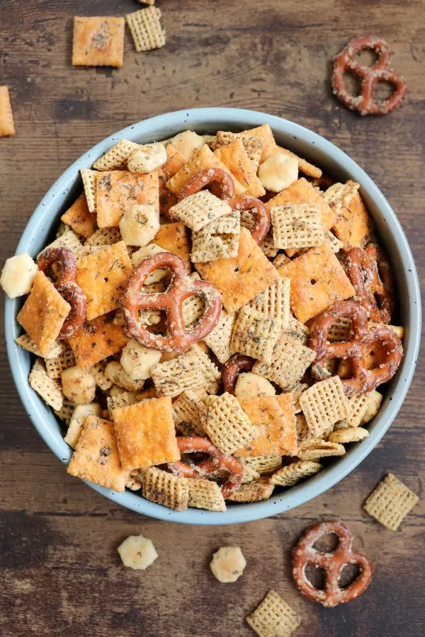 Homemade Ranch Snack Mix cover
