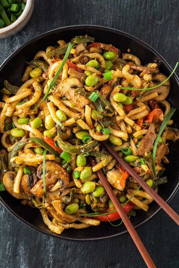 Asian One-Pot Pasta with Edamame cover