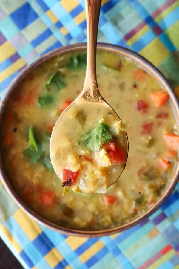 Coconut Curried Red Lentil Soup (Plant-Based) cover