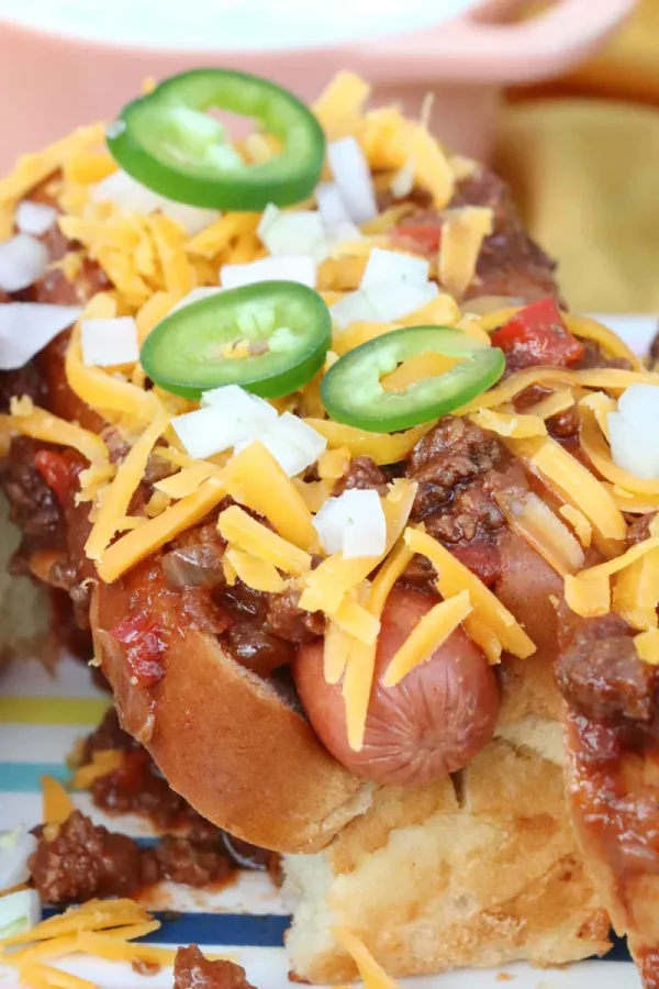 Ultimate Chili Cheese Dogs with Homemade Chili cover
