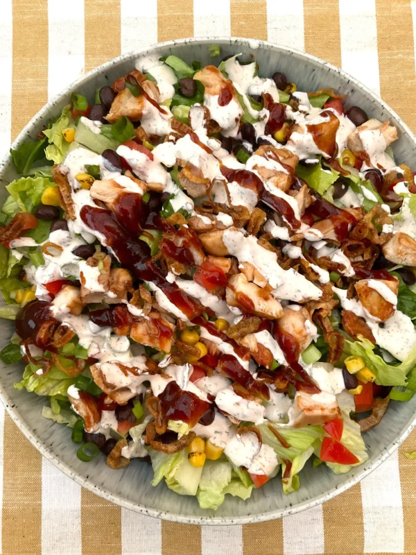 Barbecue Chicken Ranch Salad cover