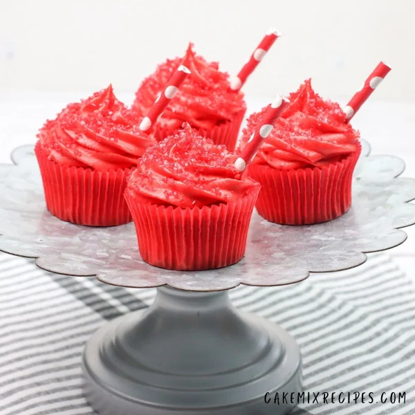 Shirley Temple Cherry Cupcakes cover