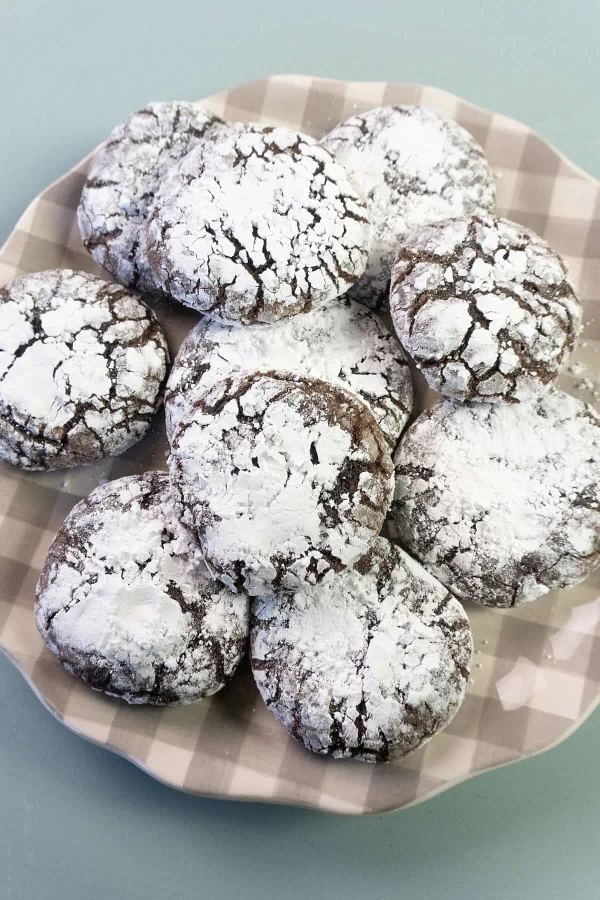 Crinkle Brownie Cookies cover