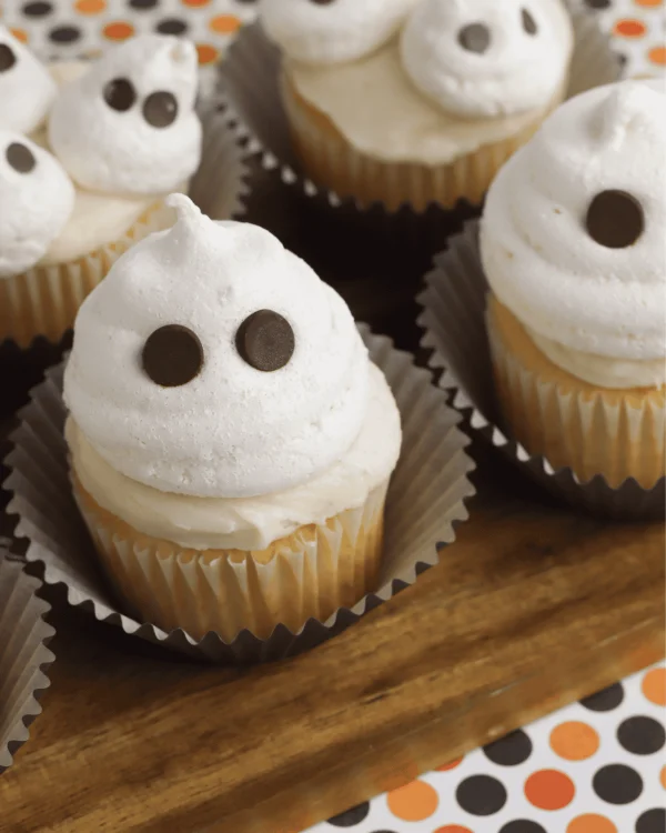 Halloween Ghost Cupcakes cover