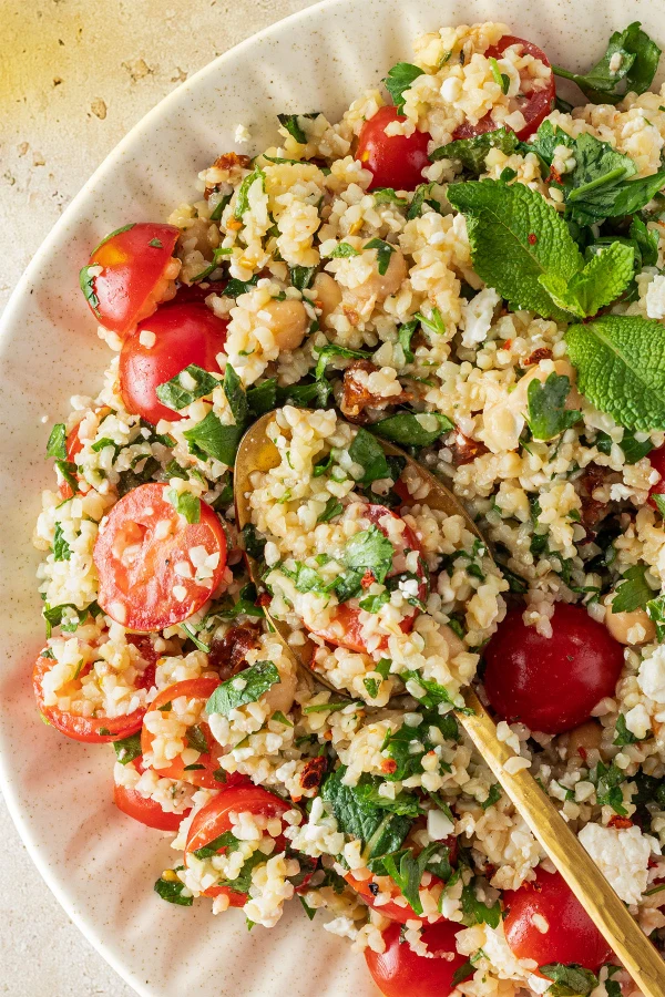 Bulgur Salad with Feta cover