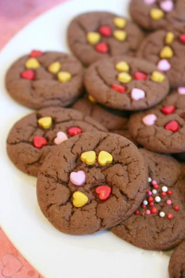 Valentine Cake Mix Sugar Cookies cover