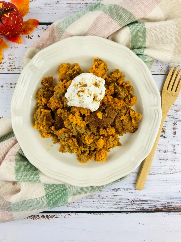Pumpkin Spice Dump Cake cover