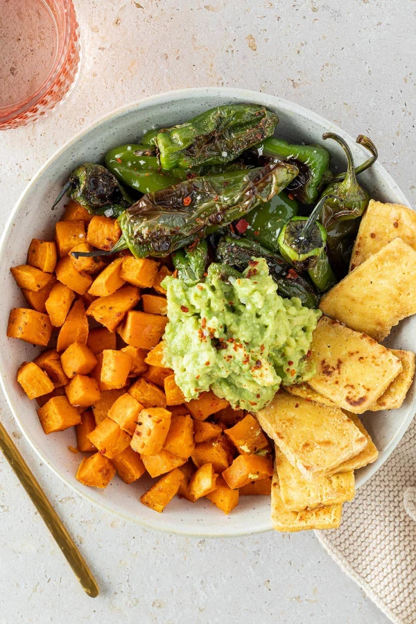 Sweet Potato Tofu Bowl cover