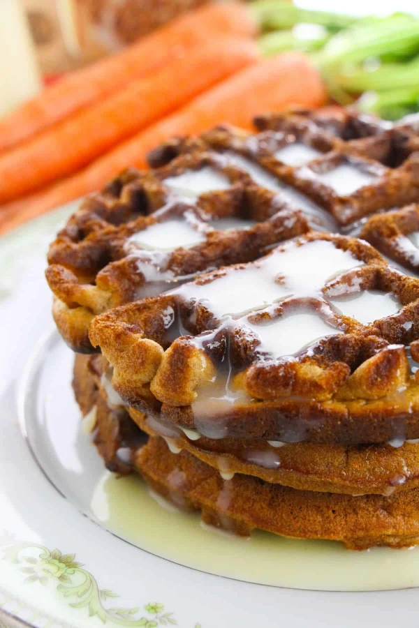 Carrot Cake Waffles cover