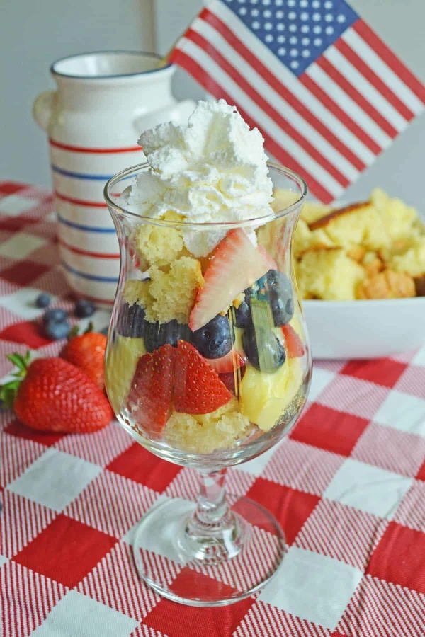 Strawberry Blueberry Trifle cover