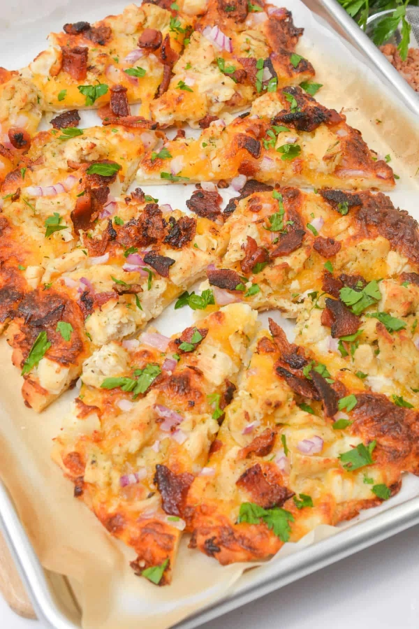 Bacon Chicken Ranch Flatbread cover