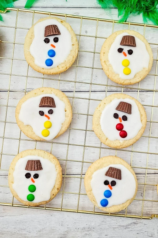 Melting Snowman Cookies cover