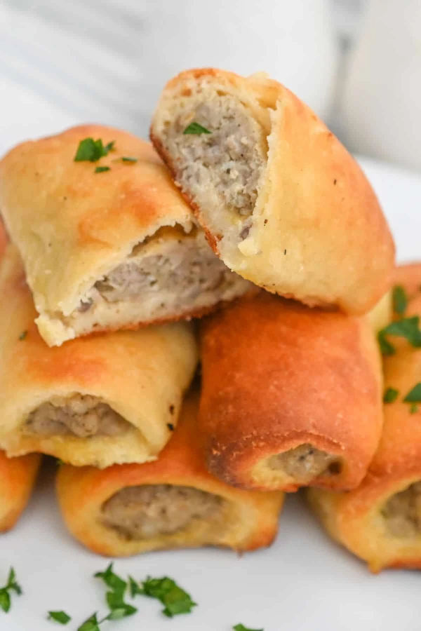 Sausage Cream Cheese Crescent Rolls cover